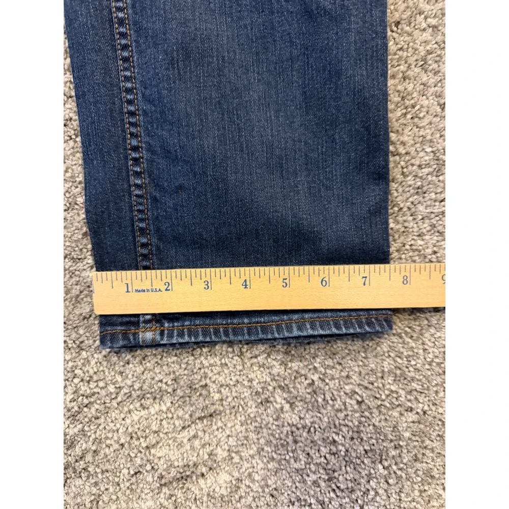 Banana Republic Jeans Mens 34X32 Slim Fit Straight Leg Dark Wash Denim